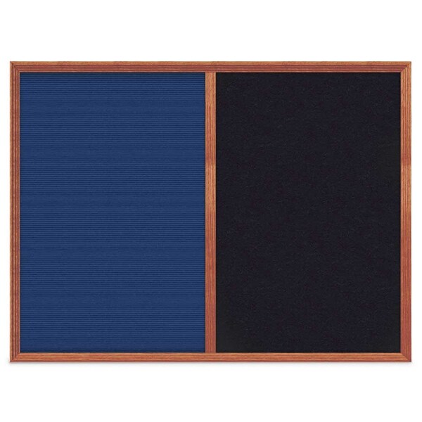 Slim Style Indoor Enclosed Corkboard, 12